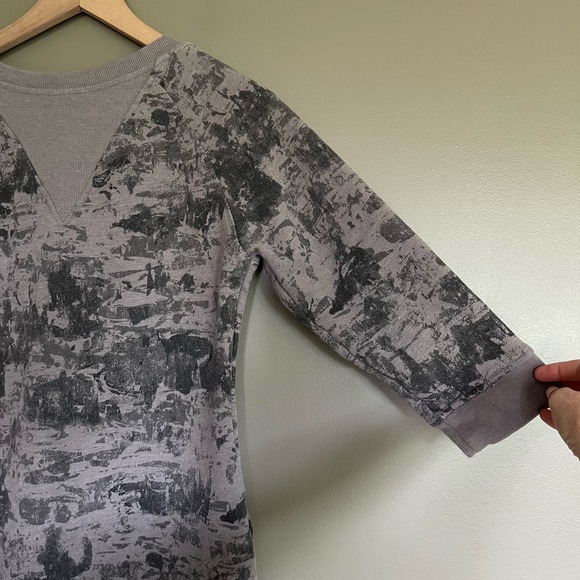 LOLE Sika Burnout Sweatshirt Dress Dark Charcoal Spray‎ Size Small - Picture 13 of 15